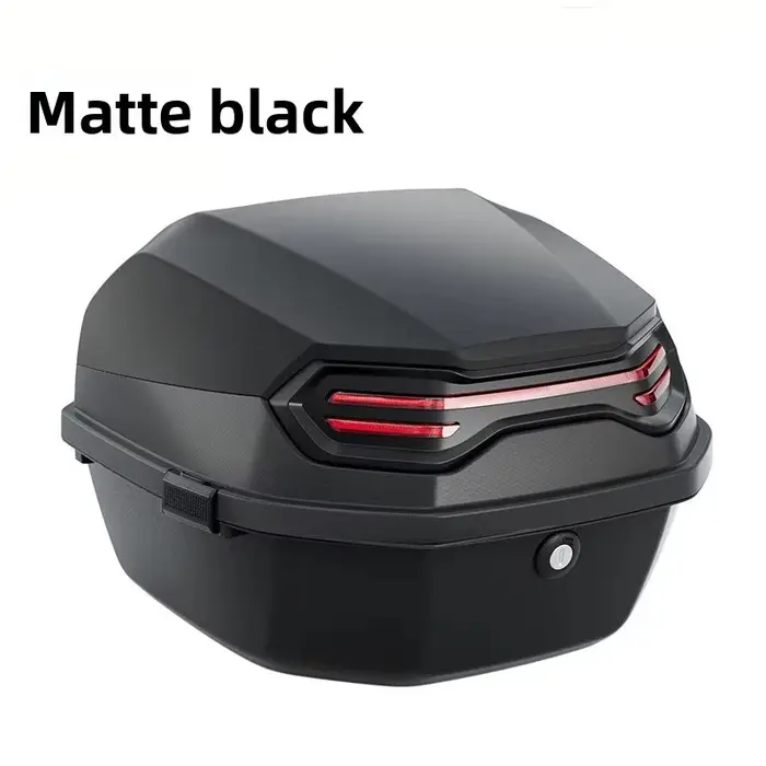 Top Case Moto, Boîte Arrière Vélo Électrique, Coffre de Rangement Arrière pour Trottinettes, Cyclomo