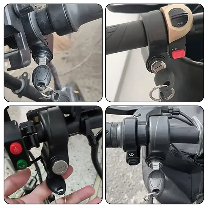 Serrure de contact électrique pour trottinette