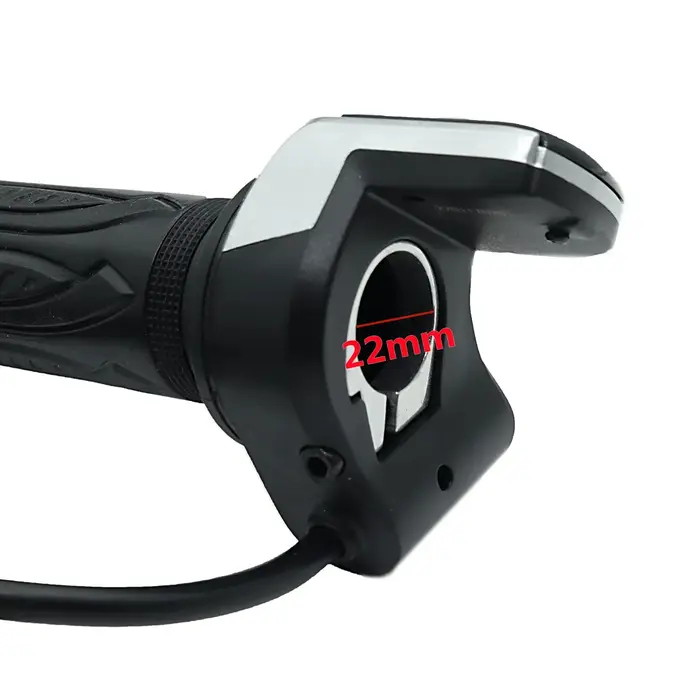 Poignée d'accélérateur de vélo électrique 24V/36V/48V