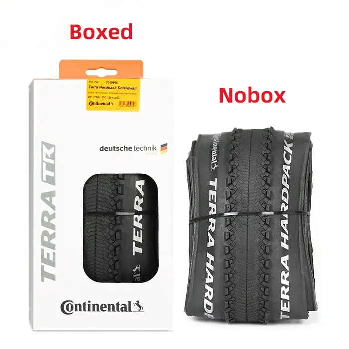 Pneu vtt Continental 29 27.5 Terra Hardpack ShieldWall Anti-crevaison