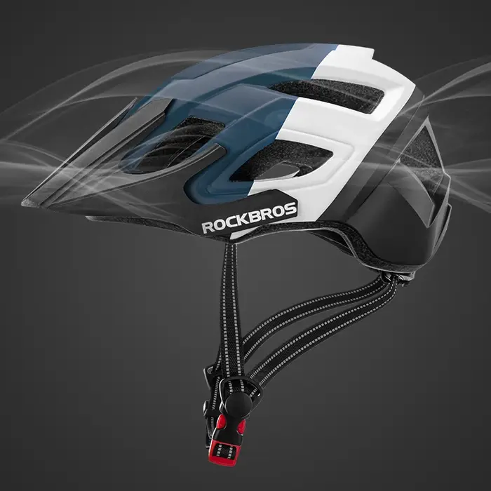 ROCKBROS casque de vélo respirant intégralement moulé