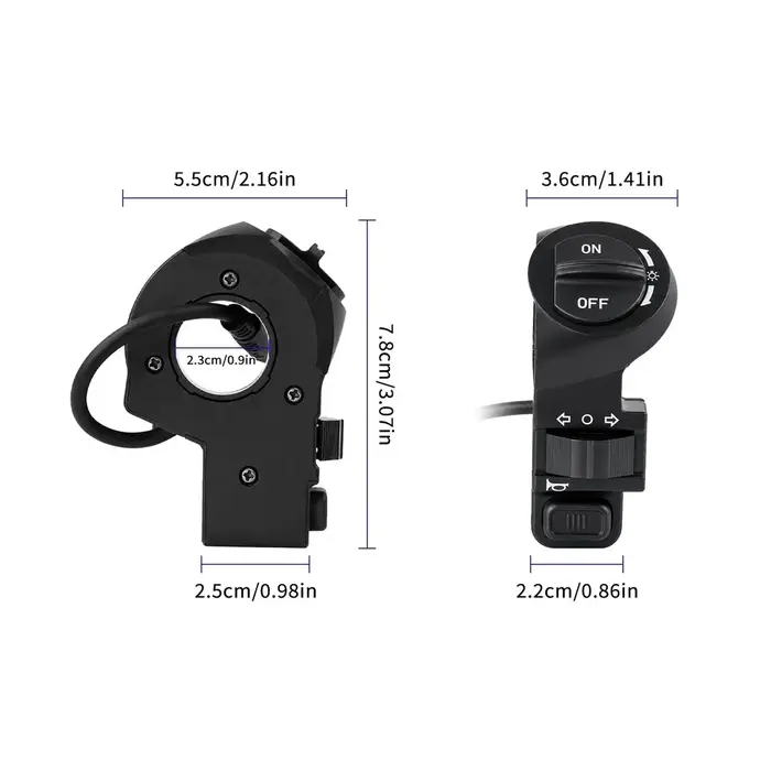 Nouvel interrupteur multifonctionnel pour trottinette électrique