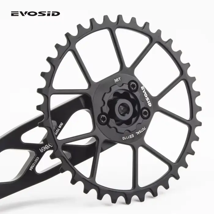 EVOSID manivelle de vélo vtt ultralégère 165mm axe DUB 29mm pédalier