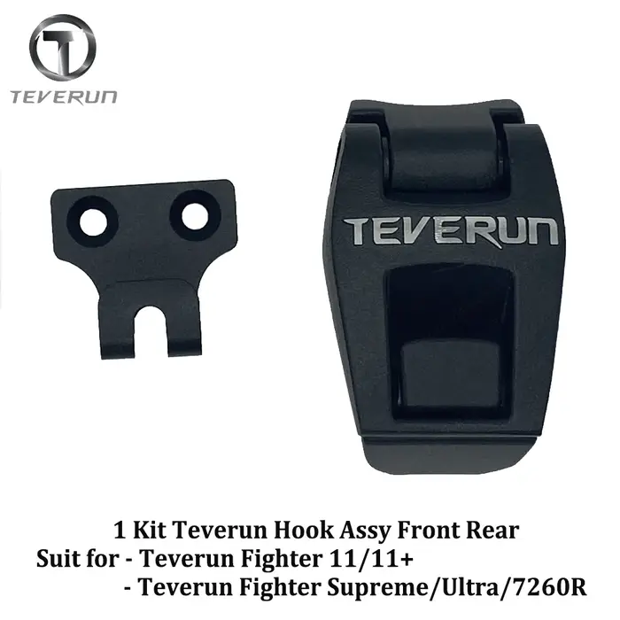 Crochet d'assemblage avant/arrière d'origine Teverun Fighter 11/11+ pour trottinette électrique officielle