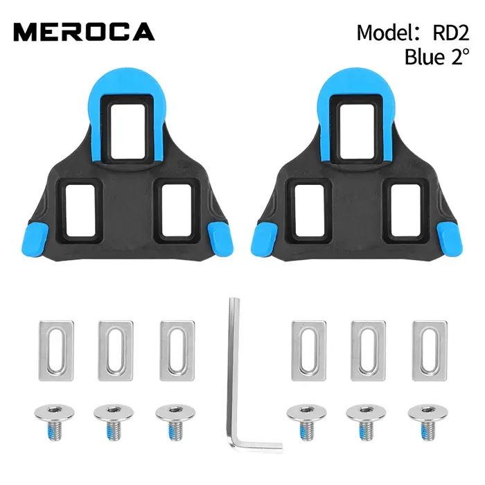 MEROCA-Pédale de verrouillage de vélo ultra-légère, pédales autobloquantes avec roulements scellés, 