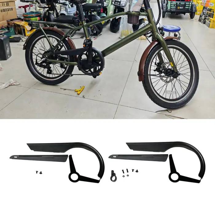 Couvercle de protection de chaîne de vélo 48-52T
