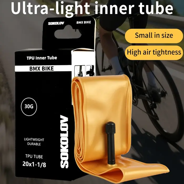 Chambre à air de vélo en TPU 20 pouces 406/451 pour pneu de vélo BMX