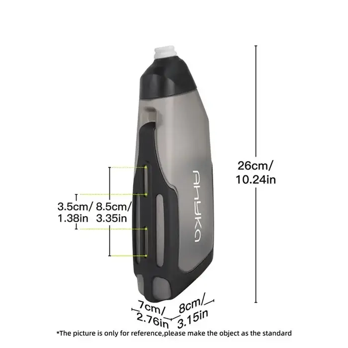AHYKA vélo 600Ml support de bouteille d'eau conception aérodynamique cadre