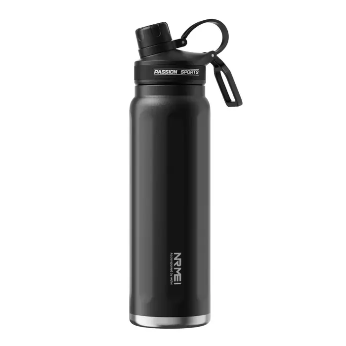 Bouteille d'eau isotherme en acier inoxydable pour vélo