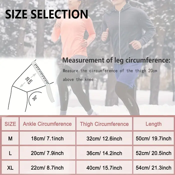 Jambières de cyclisme, manches longues thermiques, manchon de Compression de jambe complète, extensible à haute élasticité, adapté à la course à pied et au cyclisme
