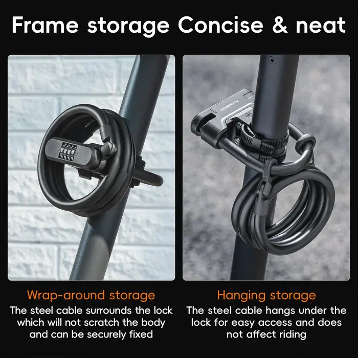ROCKBROS – serrure rotative pour Scooter électrique