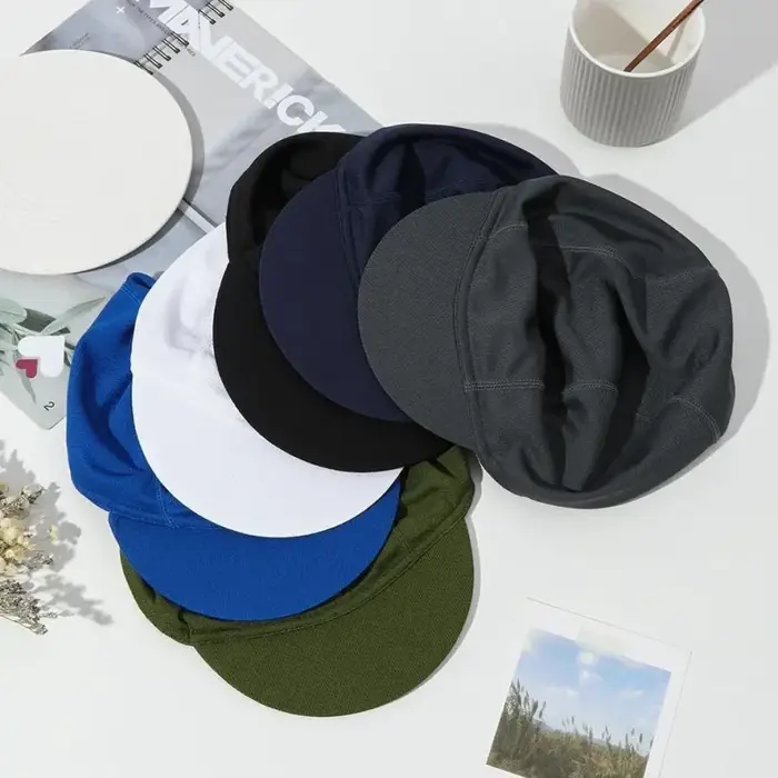Casquette de cyclisme d'été avec visière