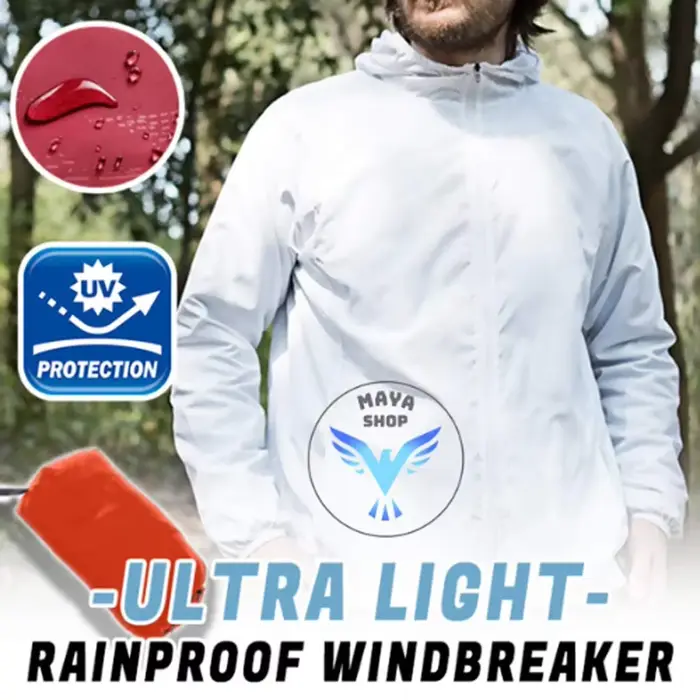 Manteau de pluie imperméable et coupe-vent pour sports de plein air
