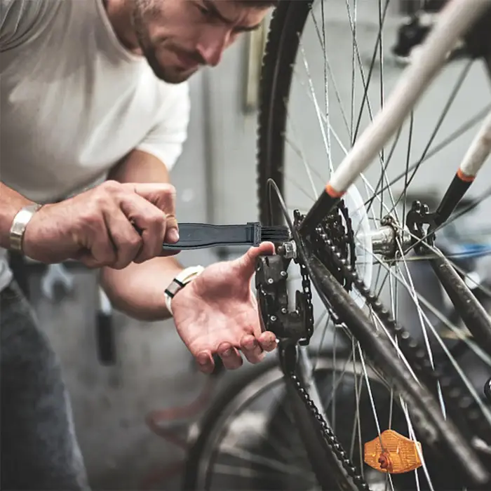 Brosse de nettoyage de chaîne de vélo