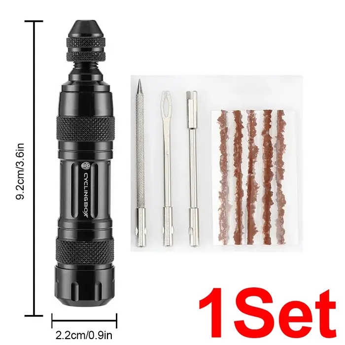 Kit d'outils de réparation de pneus de vélo pour vélo Scooter vtt Kit de réparation de vélo de route