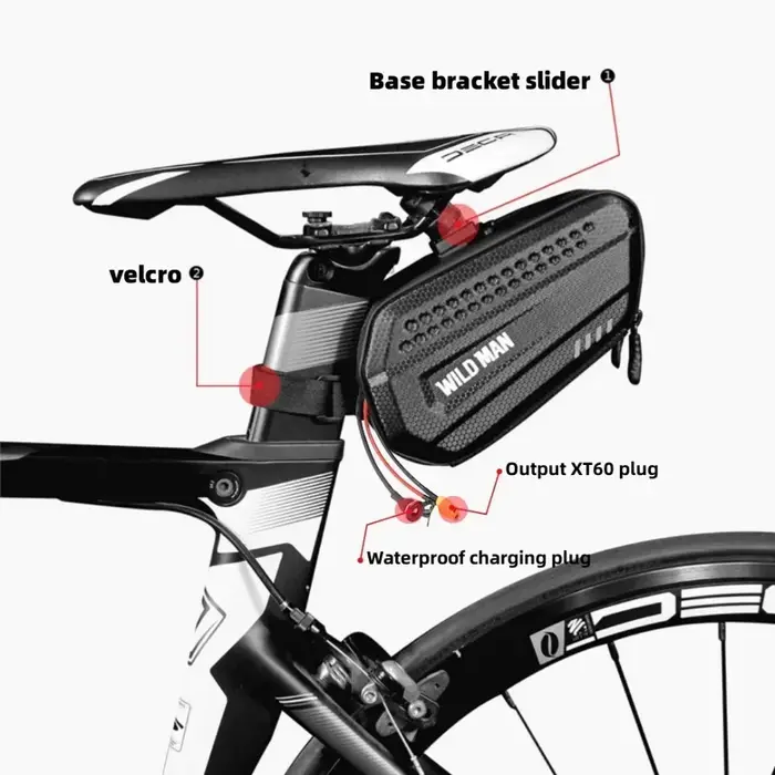 Batterie de vélo électrique 48v 36v 10Ah 12Ah 14Ah