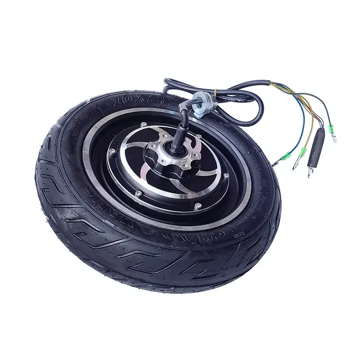 10 pouces Scooter électrique 48V 1000W/500W moyeu de roue motrice nouveau moteur 48V 1000W vélo pliant