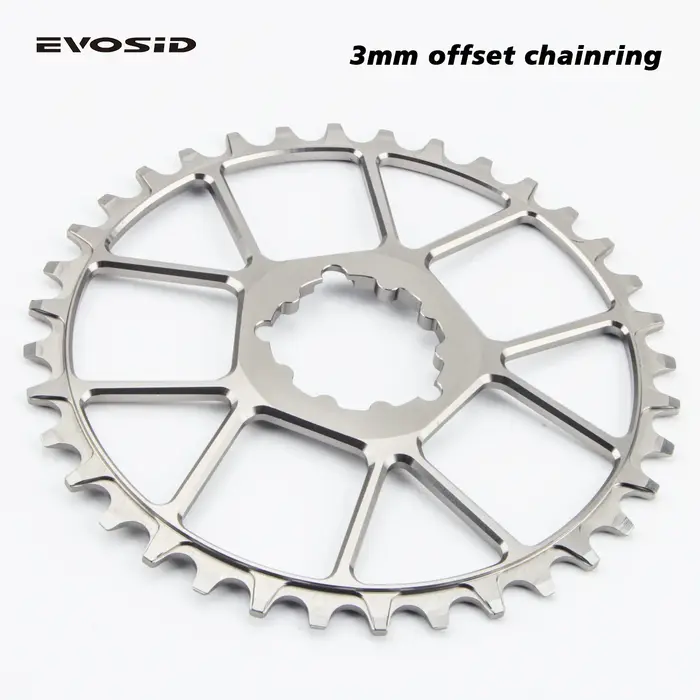 EVOSID manivelle de vélo vtt ultralégère 165mm axe DUB 29mm pédalier