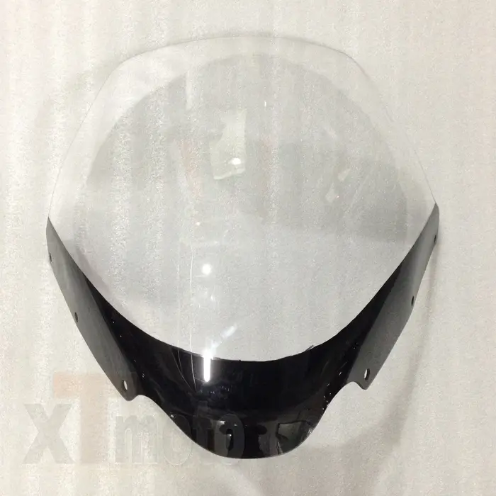 Pare-brise court noir pour moto et scooter, déflecteur de pare-brise pour Skywave Burgman AN400 AN25