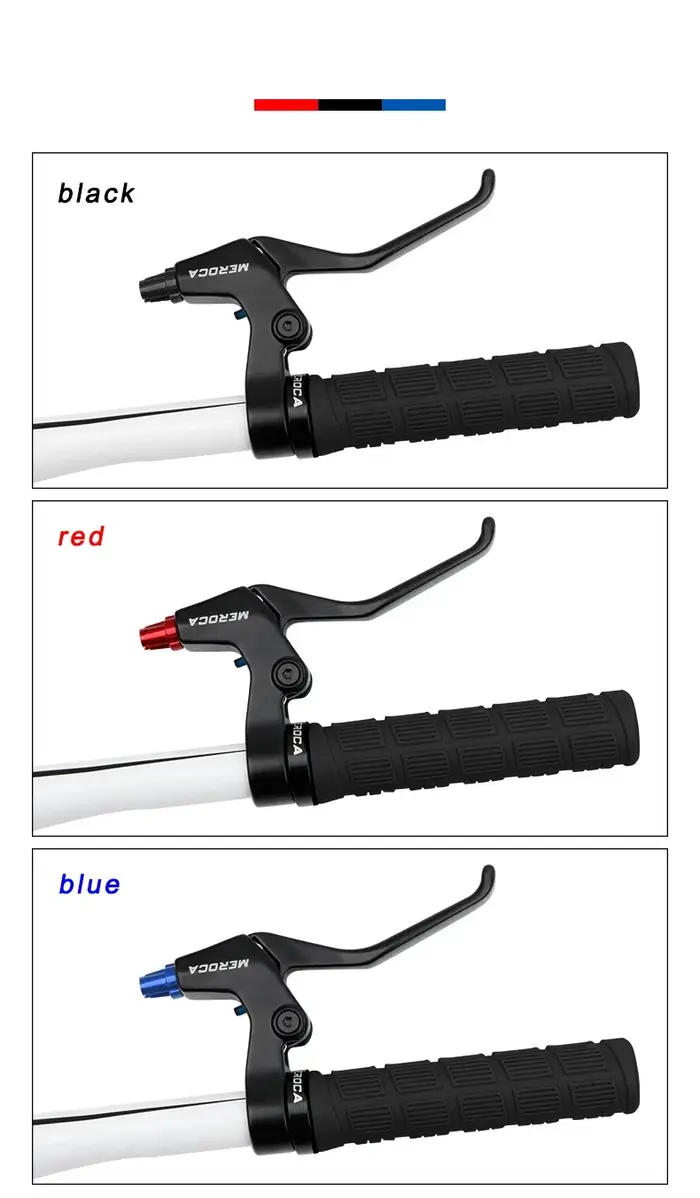 Levier de frein V-Brake MEROCA en alliage d'aluminium pour vélo de montagne