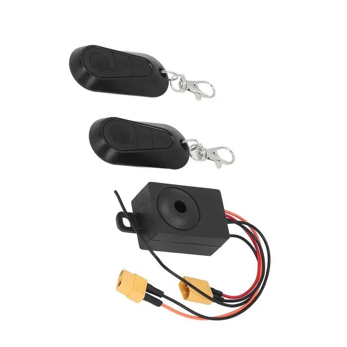 Système d'alarme de sécurité pour vélo électrique avec 2 télécommandes