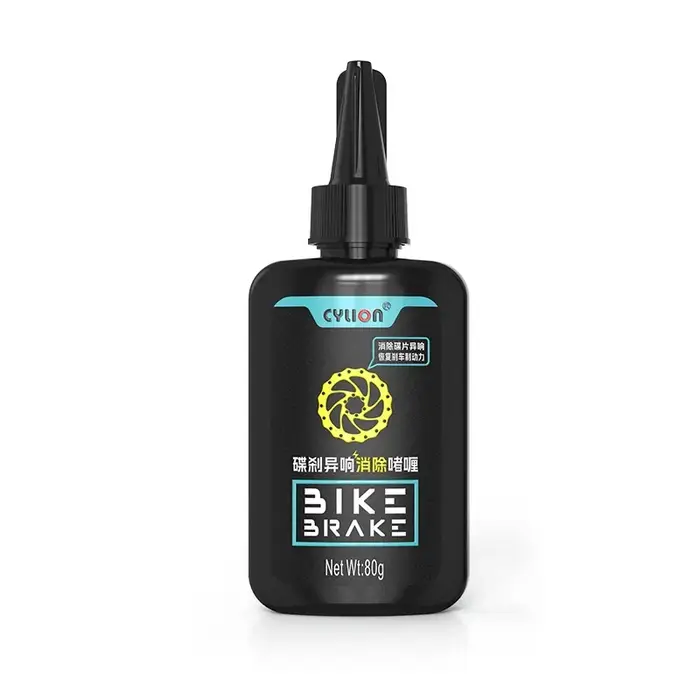 Gel nettoyant pour freins à disque avec technologie d'élimination du bruit pour vélo moto e-bike vtt et vélo de route rose