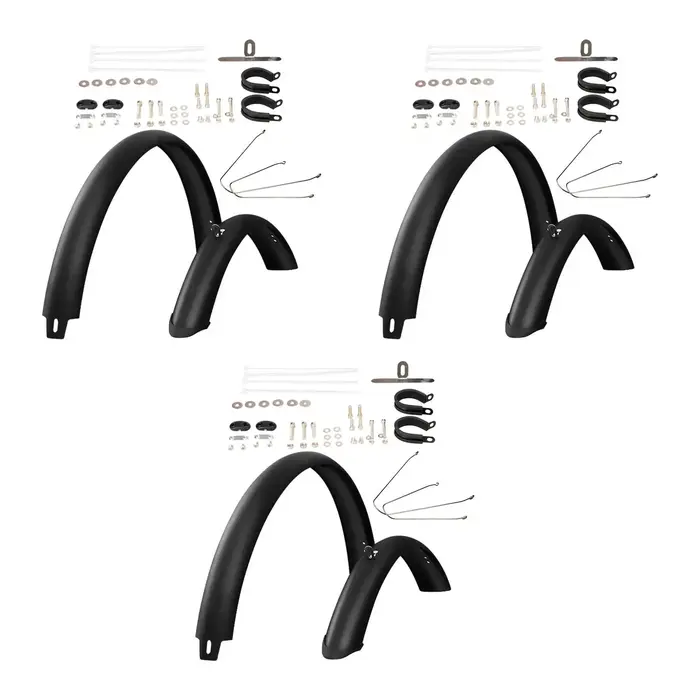 Garde-boue avant et arrière pour vélo de route et VTT, couverture complète et étanche