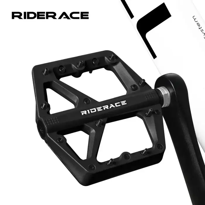 RIDERACE Vélo Pédales Nylon Joint Roulements Ultra Léger Route BMX VTT Pédale