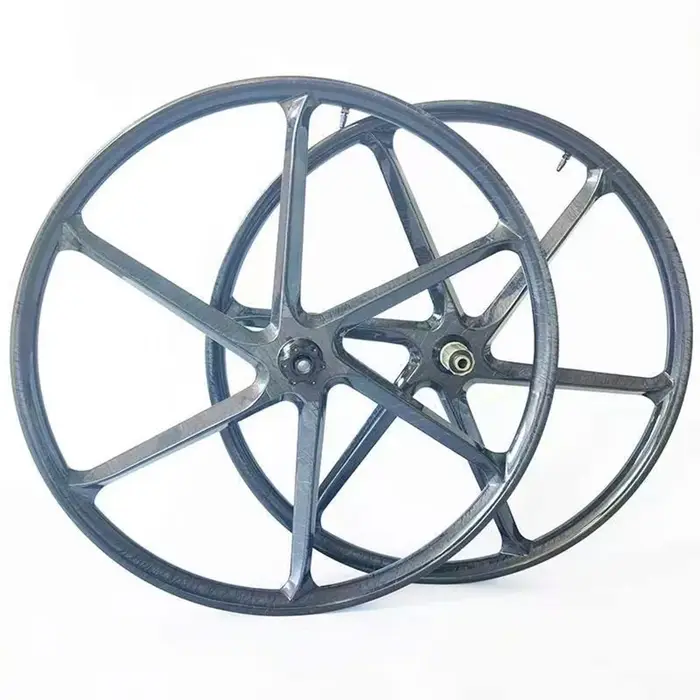 Roues à 6 rayons en carbone 29er 650b 27.5 XC AM pour vélo électrique