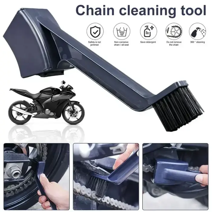 Brosse de nettoyage pour moto