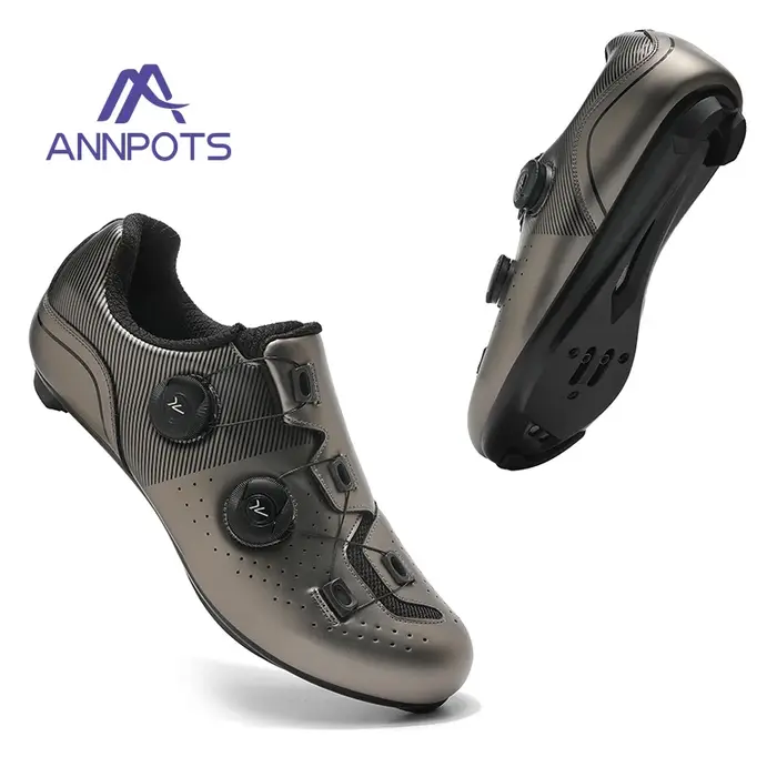 Chaussures de cyclisme professionnelles vtt grande taille 37-48 Spd hommes