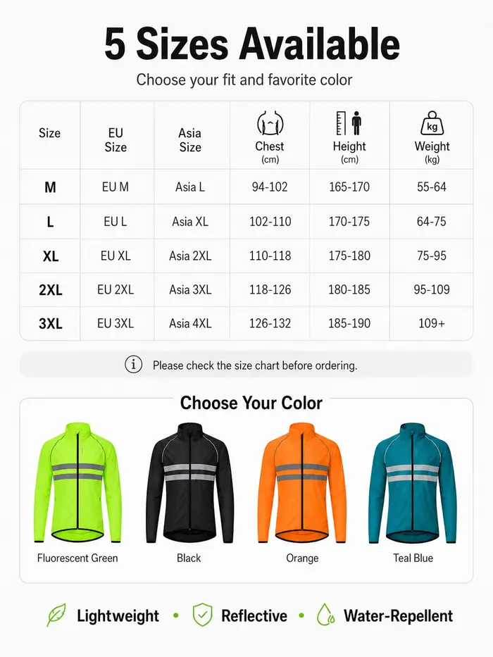 Veste de cyclisme pour homme