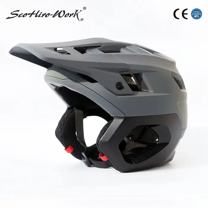 Nouveau casque de vélo 3/4 vtt demi-visage