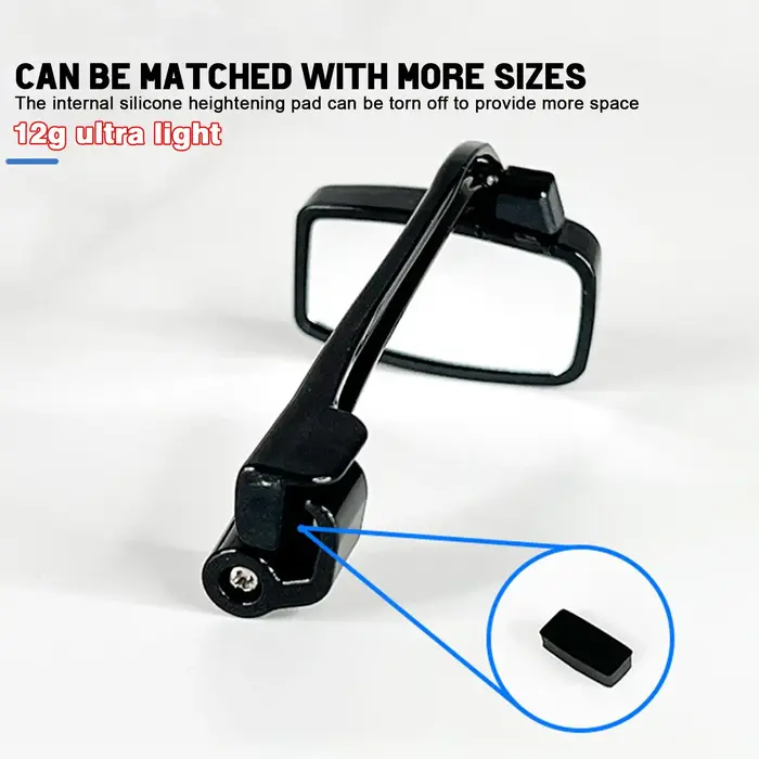 Lunettes de vue arrière de vélo
