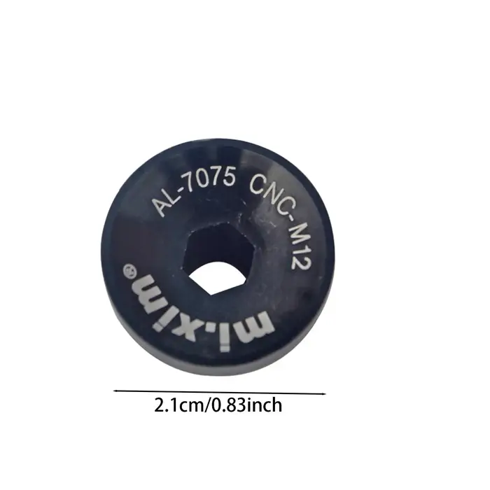 Boulon de manivelle de support inférieur de vélo M12, alliage d'aluminium résistant à la rouille pour accessoires de Modification de vélo et pièces de rechange