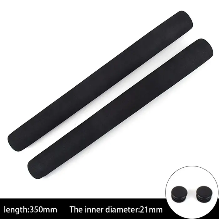 1 paire vélo vélo vtt antidérapant guidon Tube éponge mousse caoutchouc poignée barre poignées Kits ensembles 130/150/195/350/ 500mm