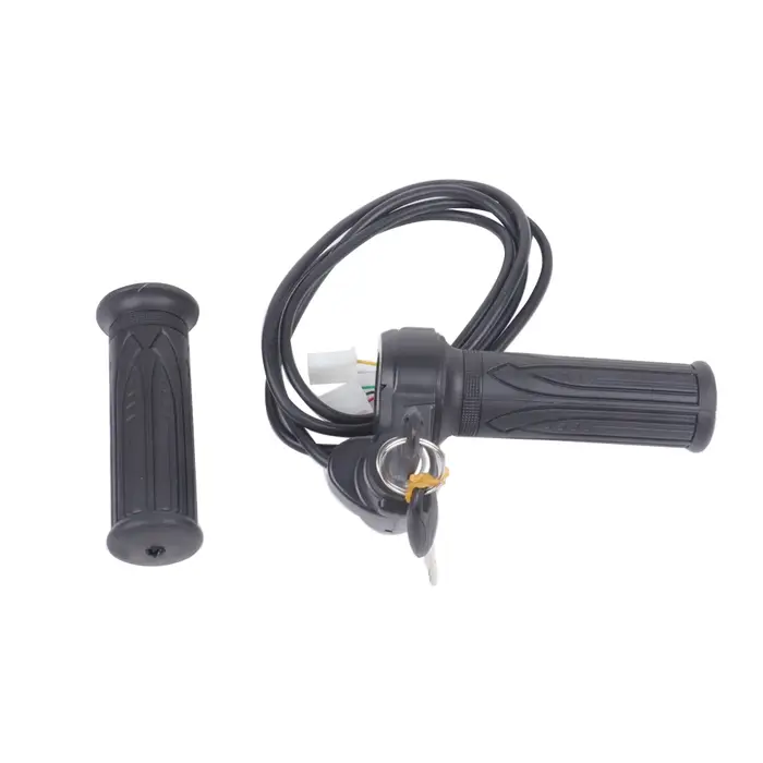 Guidon de vélo électrique, accélérateurs torsadés, poignée de contrôle de vitesse, poignée d'accélér