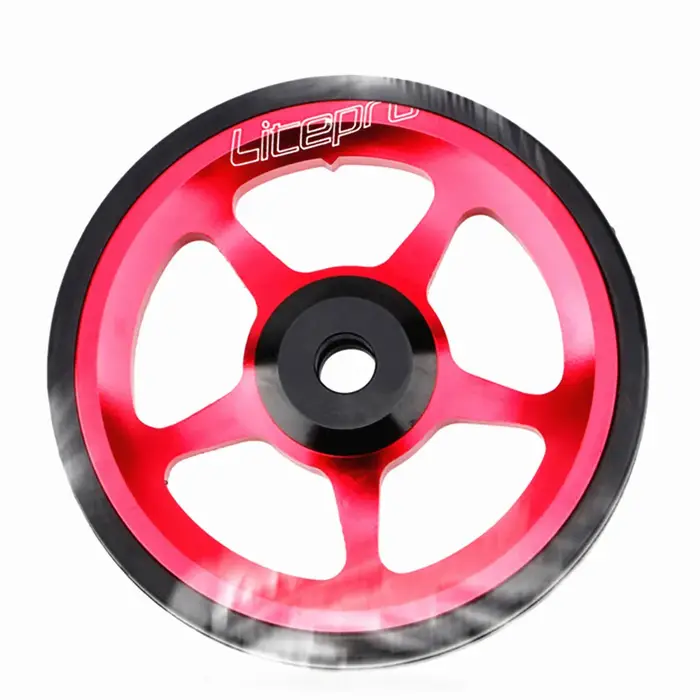 Litepro vélo pliant roue facile pour Brompton alliage d'aluminium CNC Easywheel ultraléger roulement