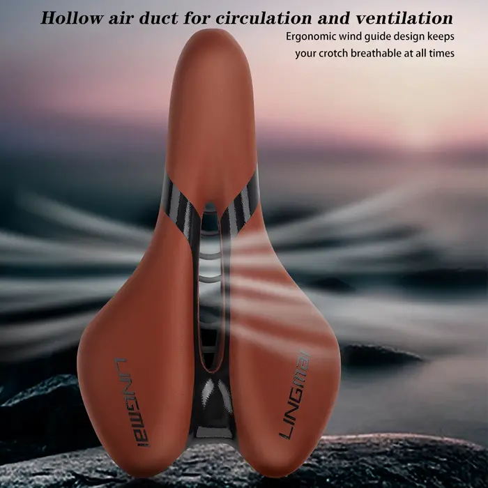 LINGMAI siège de vélo pour hommes et femmes selle