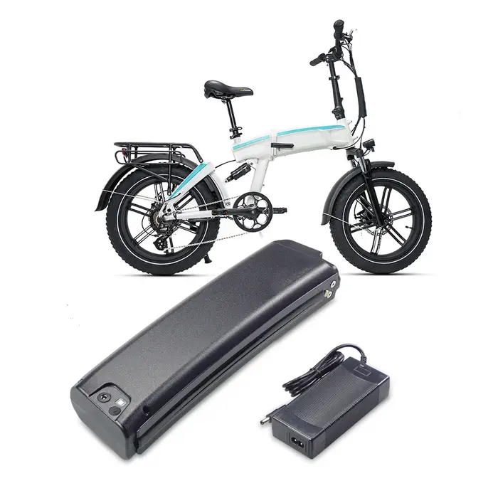 Batterie intégrée pliable pour vélo électrique 48V 14Ah