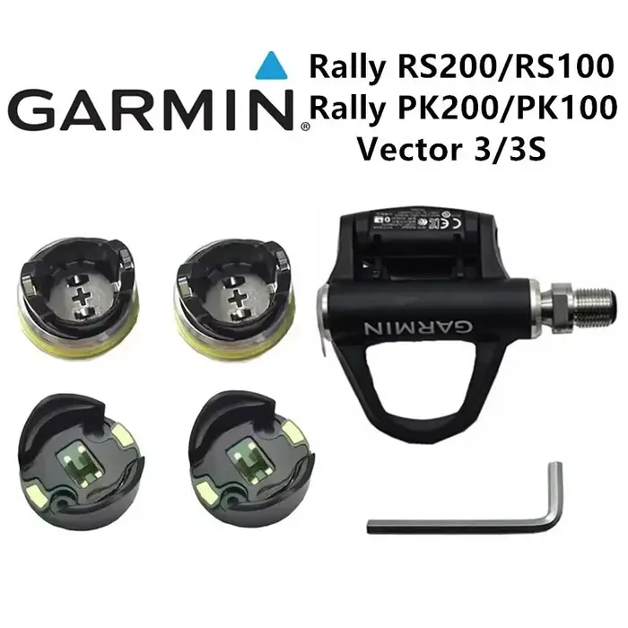 Garmin Vector 3/3S vélo cavalier compteur de puissance pédale compatible avec rallye RS200 PK200 tout neuf accessoires d'origine