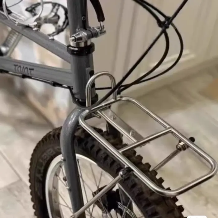 Porte-vélos en acier inoxydable
