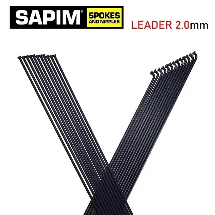 SAPIM – rayon de vélo 2.0 rond en forme de J, tête de traction droite, 100-310mm, choix gratuit, liv