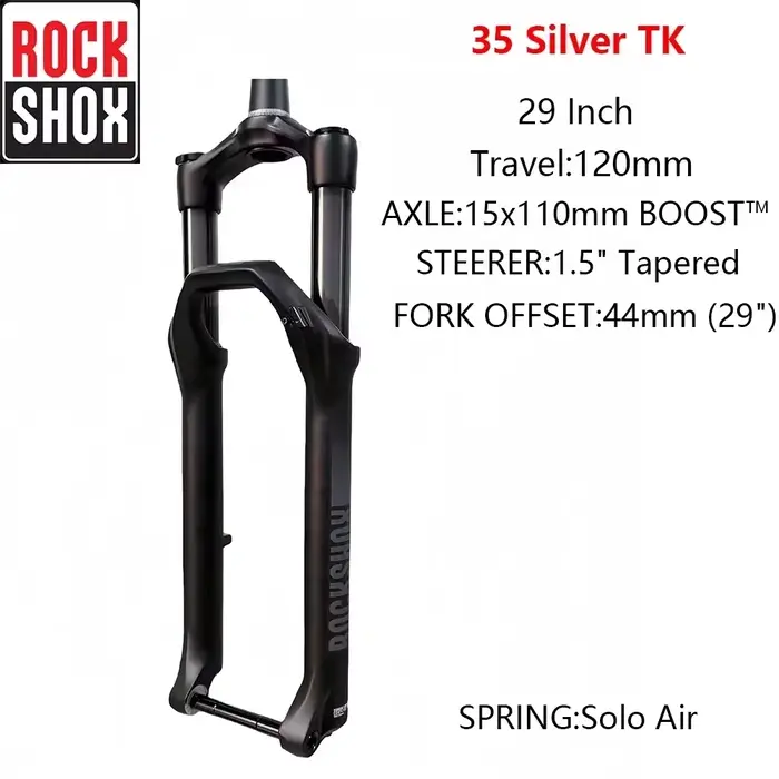 ROCKSHOX VTT fourche avant Lyrik Select Recon argent RL révélation RC huile et gaz fourche VTT 27,5