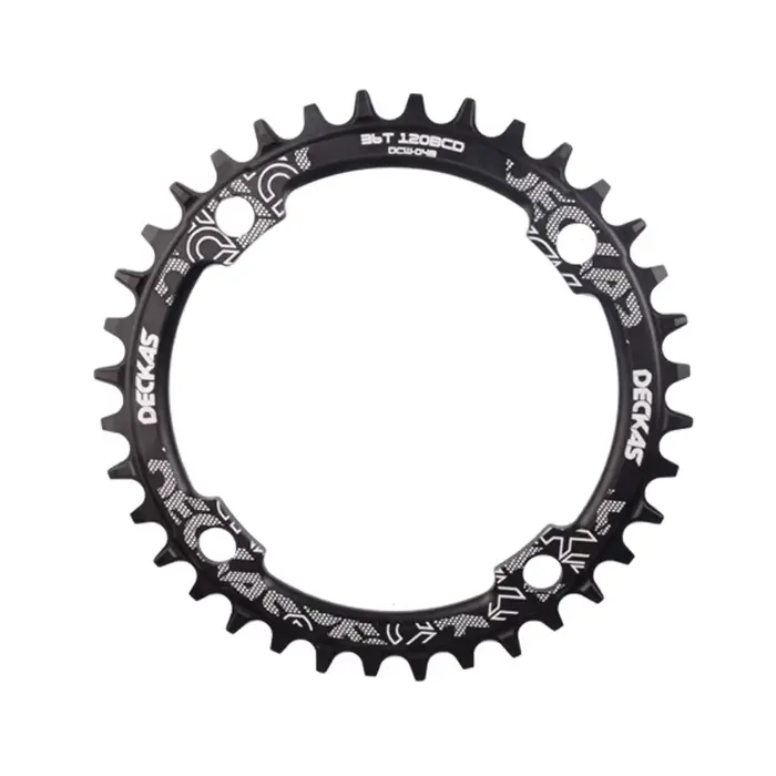 DECKAS-Plateau de manivelle VTT, réparation creuse, 120BCD, 36T, 38T, 40T, 42T, 44T, BCD approprié,