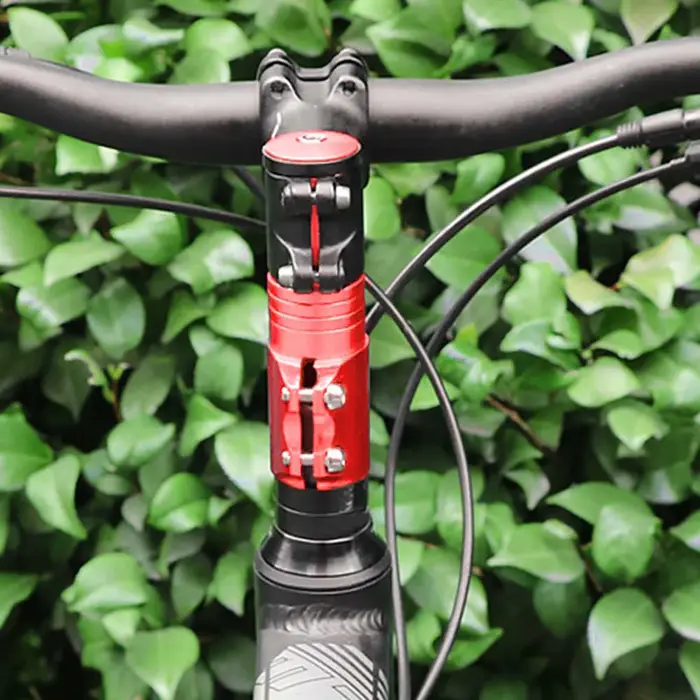 Extension de tige de vélo de montagne en alliage d'aluminium, nouvelle haute qualité, facile à utiliser, support de tige de guidon réglable et Durable pour vélos