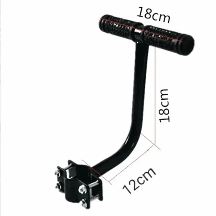 Siège arrière de vélo noir avec dossier