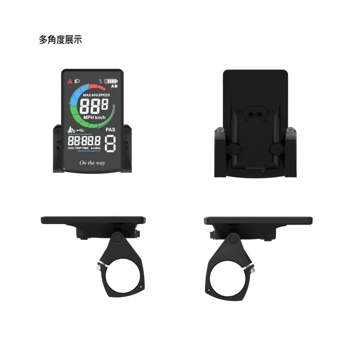 Ebike LCD affichage C13 UART HMI pour Bafang moteur d'entraînement central BBS01 BBS02B BBSHD Conversion
