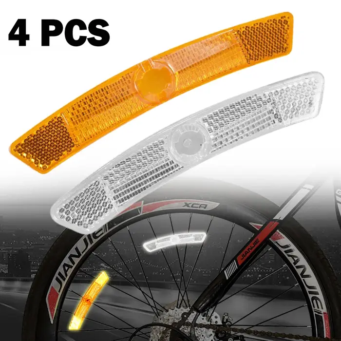 Réflecteur de rayon de vélo en acier