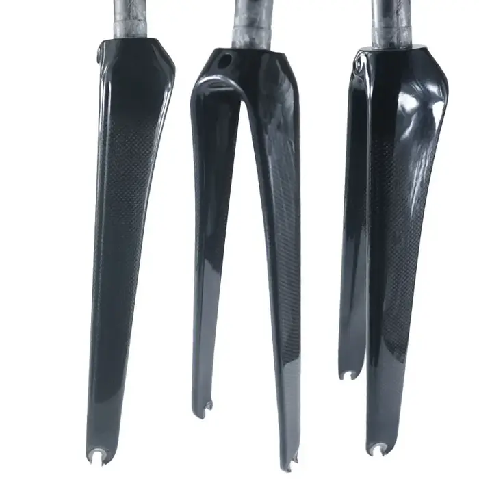 Fourche avant en fibre de carbone 700C pour vélo de route, frein en forme de C, 28.6mm, 1-1/8 pouces